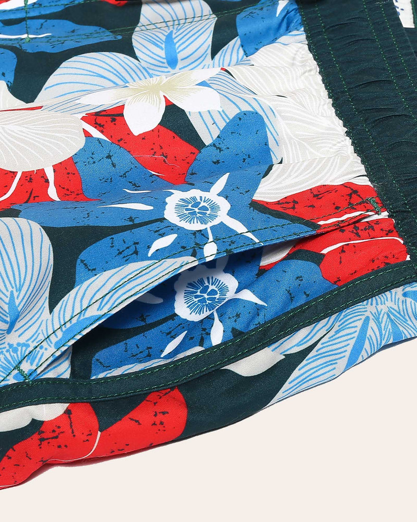 FloraFever Blooming Flowers Swim Trunks