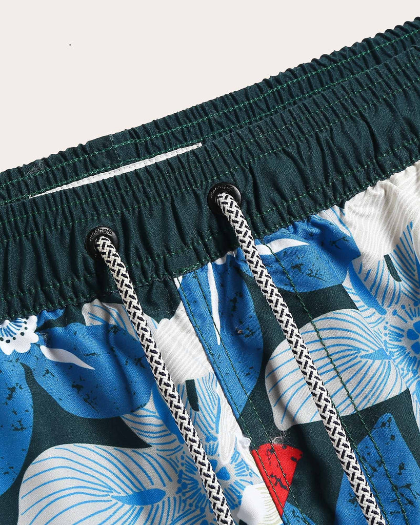 FloraFever Blooming Flowers Swim Trunks