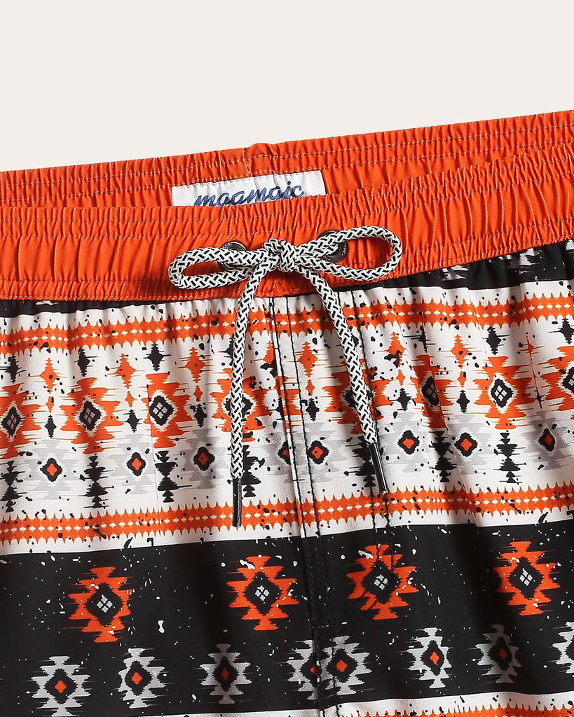 FolkPrint Bohemian Swim Trunks