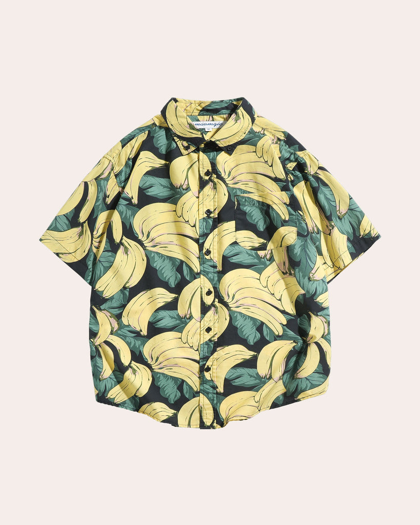 HawaiDay Banana Short Sleeve Shirts