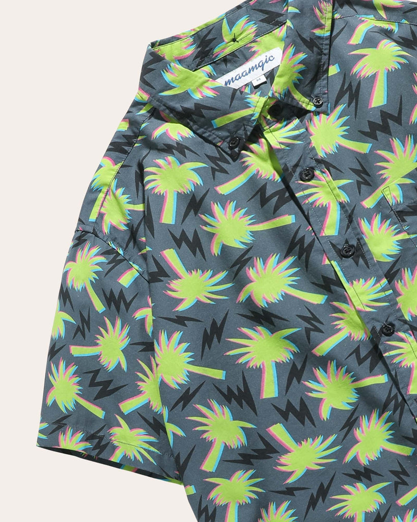 HawaiDay Coconut Tree Short Sleeve Shirts