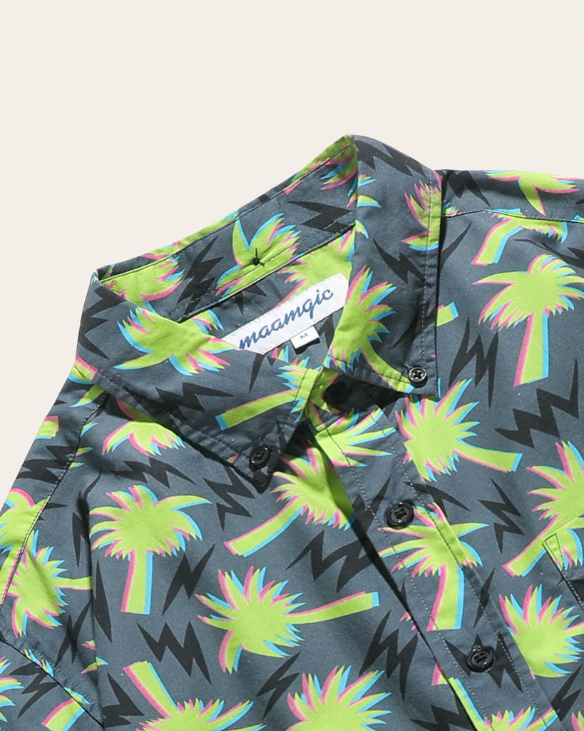 HawaiDay Coconut Tree Short Sleeve Shirts