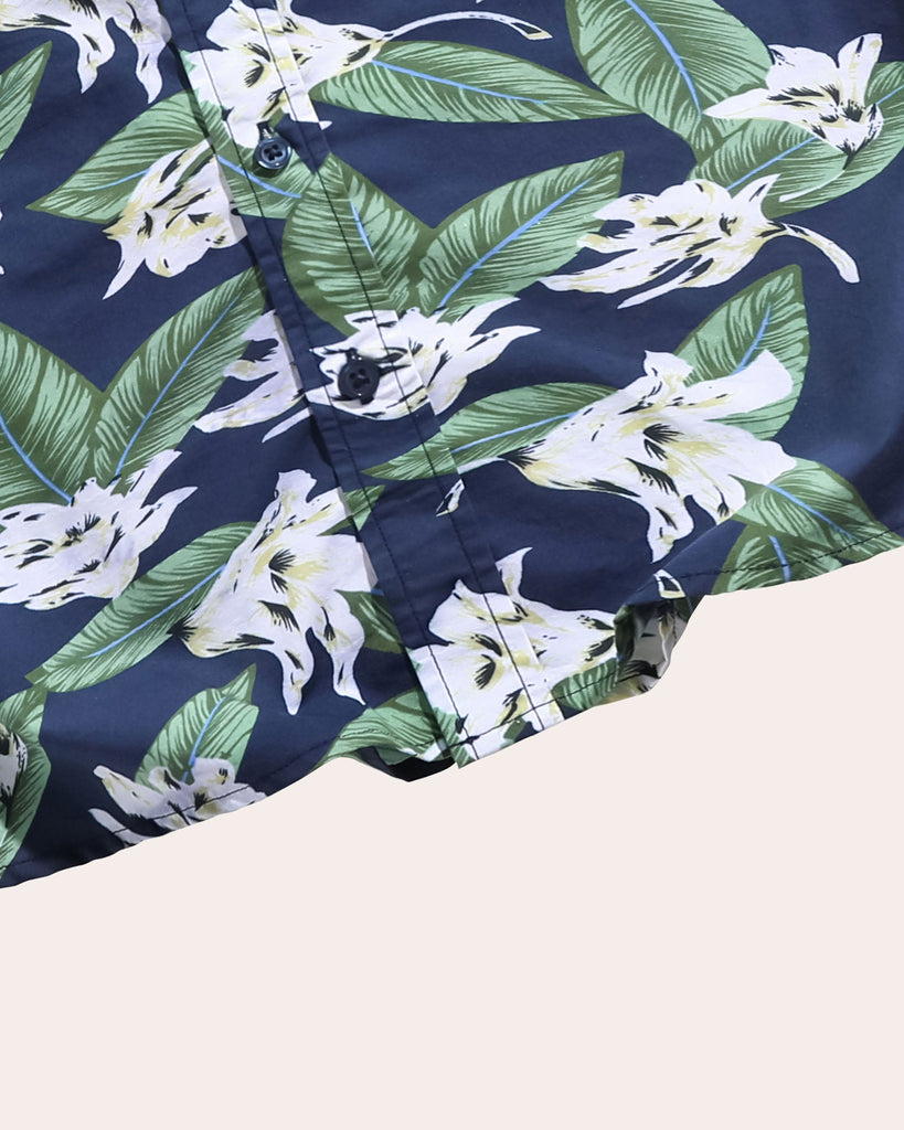 HawaiDay Floral Short Sleeve Shirts