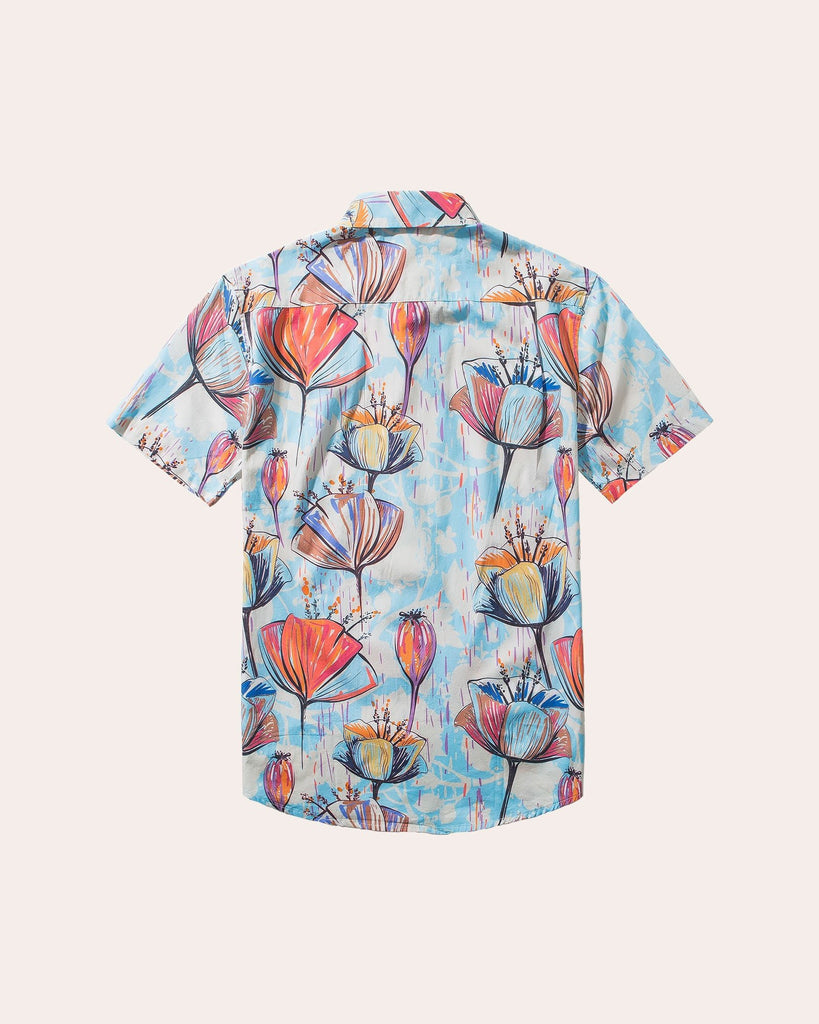 HawaiDay Floral Short Sleeve Shirts