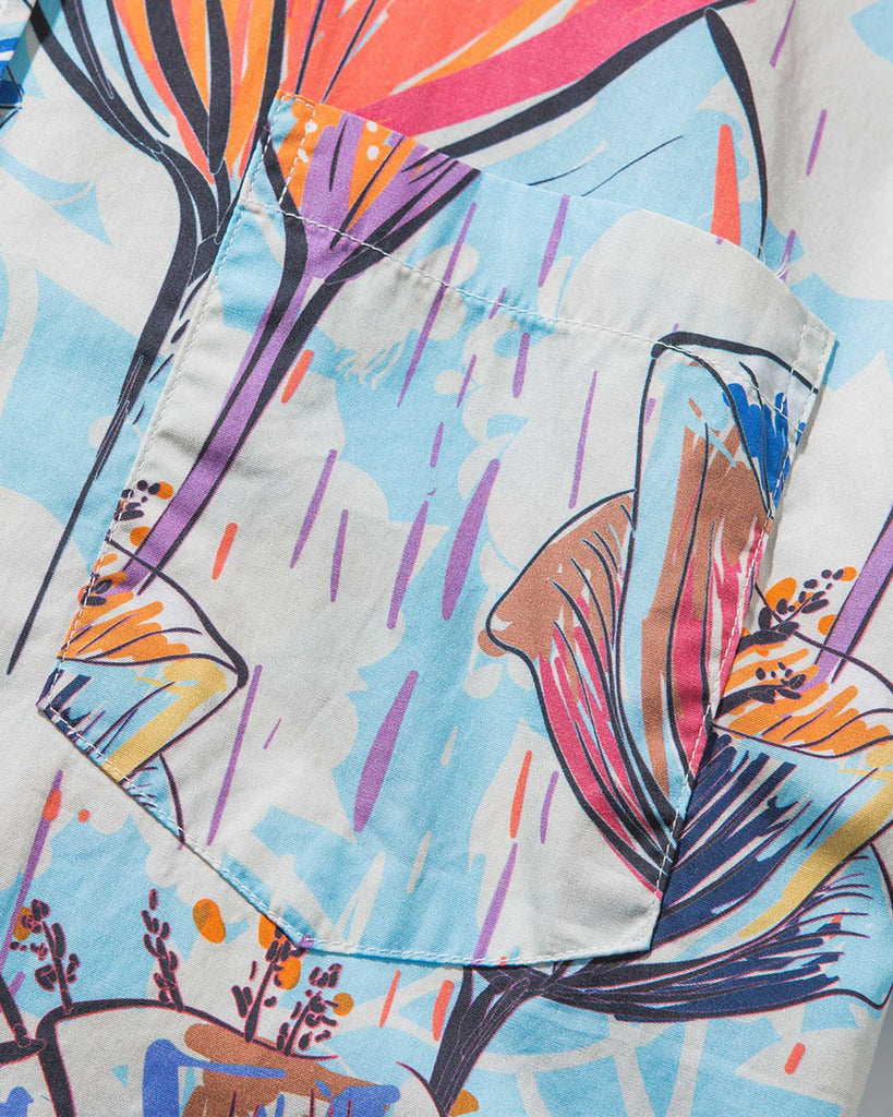 HawaiDay Floral Short Sleeve Shirts