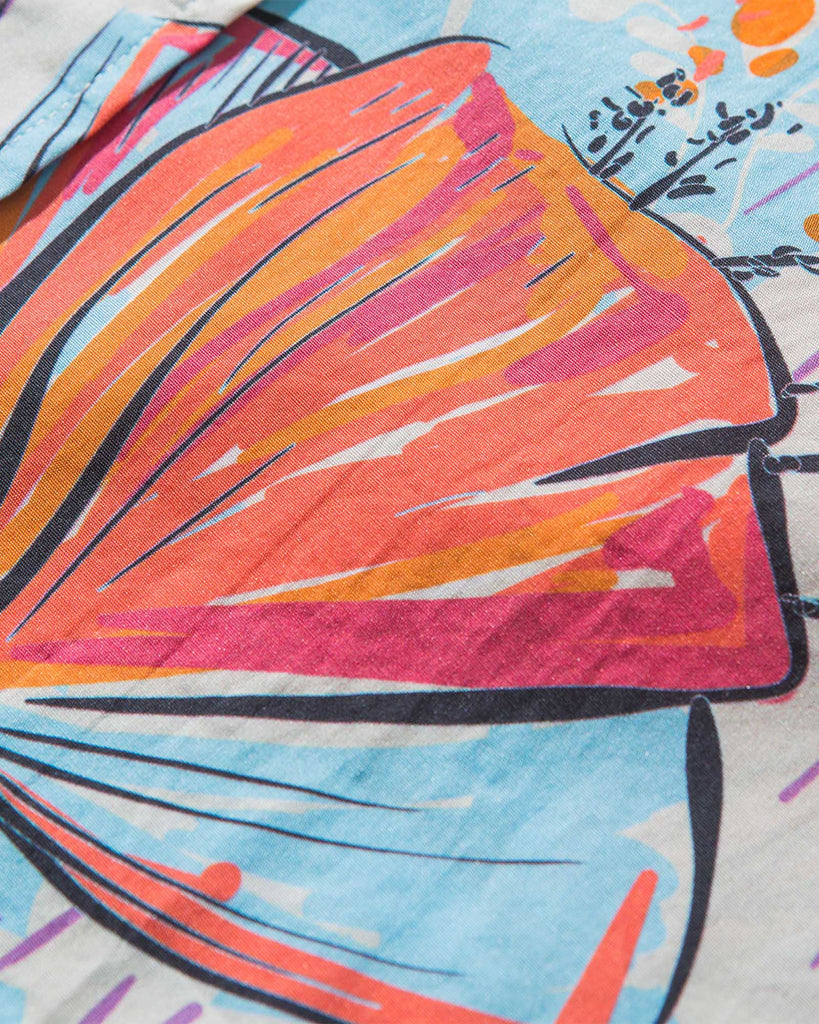 HawaiDay Floral Short Sleeve Shirts