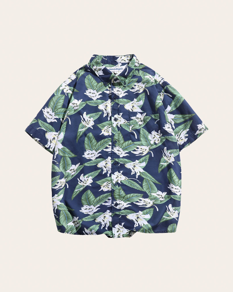 HawaiDay Floral Short Sleeve Shirts