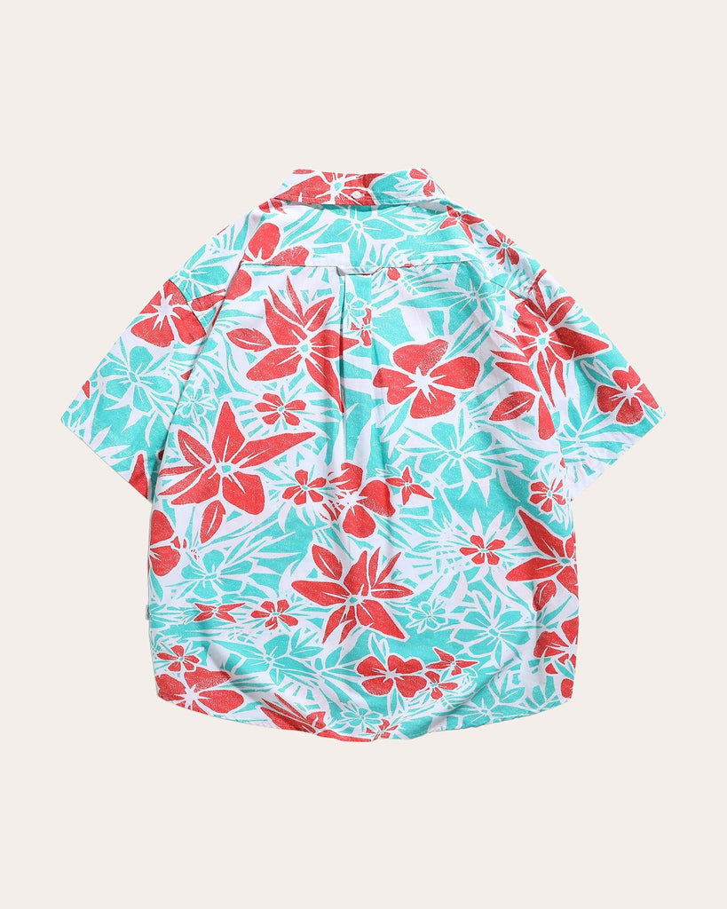 HawaiDay Maple Leaf Short Sleeve Shirts