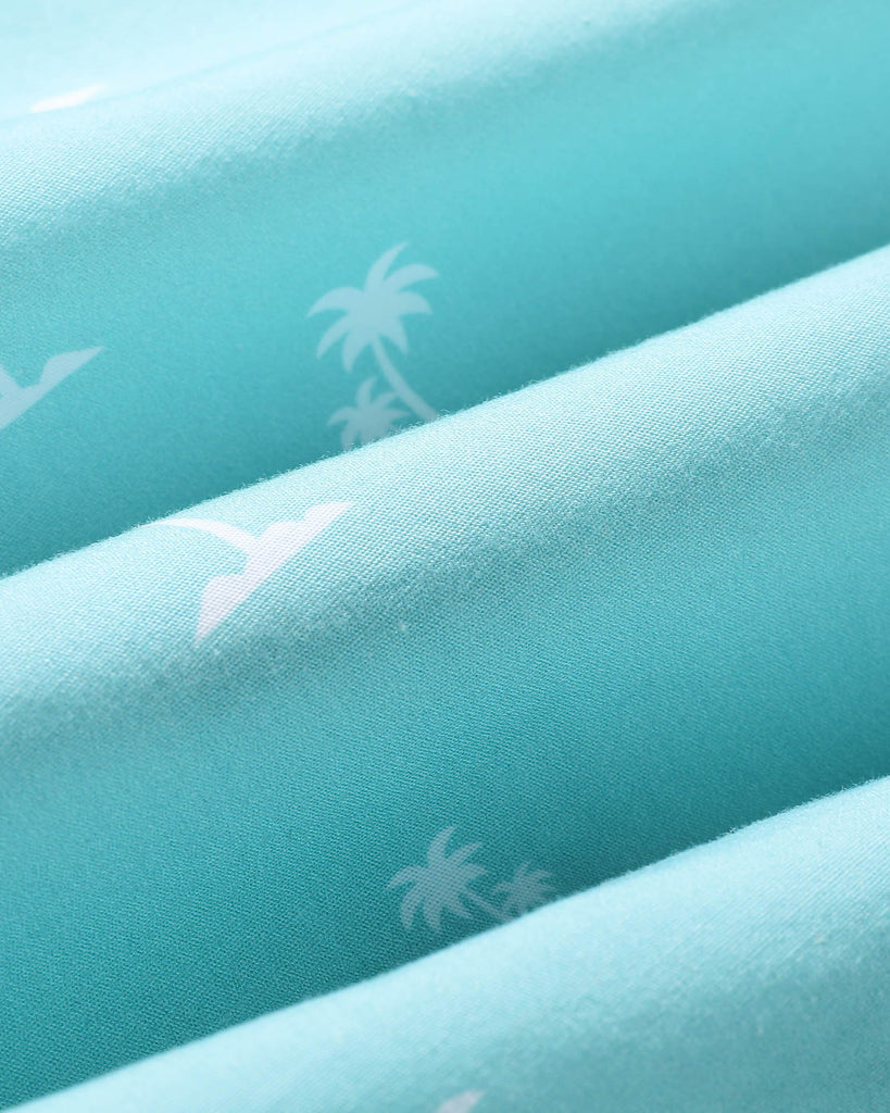 HawaiDay Palm Tree Short Sleeve Shirts