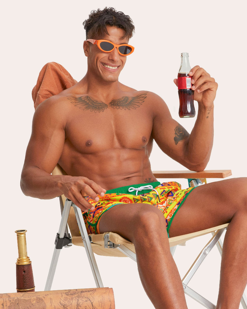 HeritageTide Tribal Vibes Swim Trunks