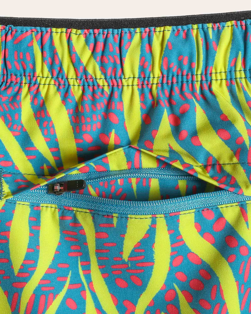 Kaleidos Flame Running Shorts