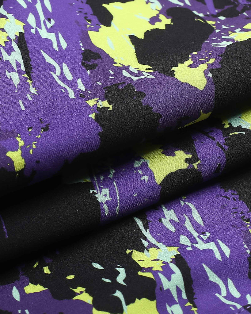 Kaleidos Graffiti Running Shorts