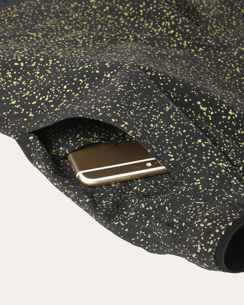 Kaleidos Gypsophila Running Shorts