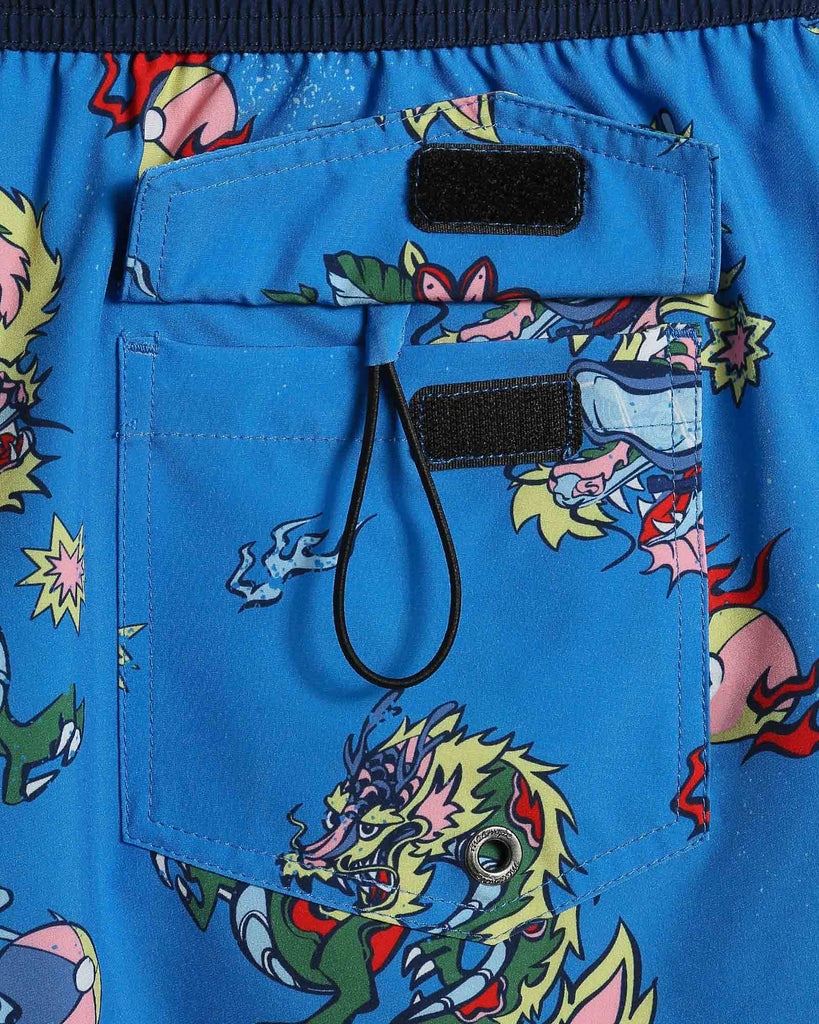 Lucky Fauna II Hydra King Swim Trunks