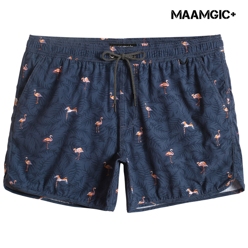 maamgic-4-5-inch-vintage-print-elastic-ripstop-nylon-swim-trunks-navy