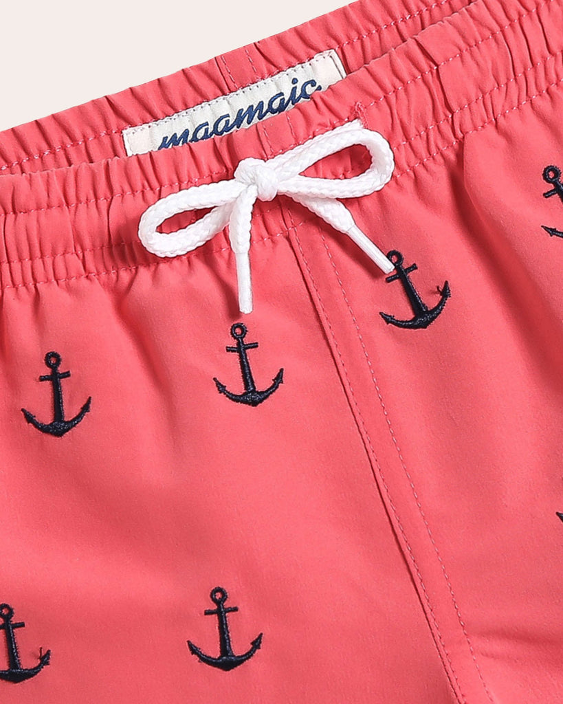 MarineDream Kids Anchors Swim Trunks