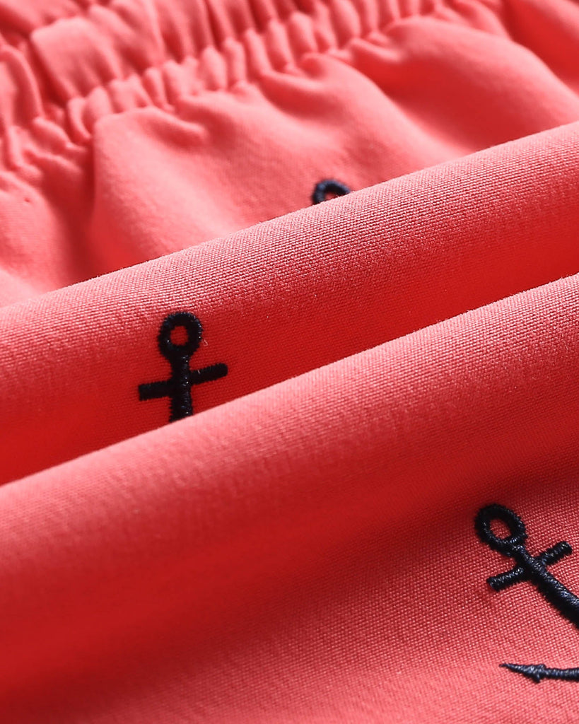 MarineDream Kids Anchors Swim Trunks