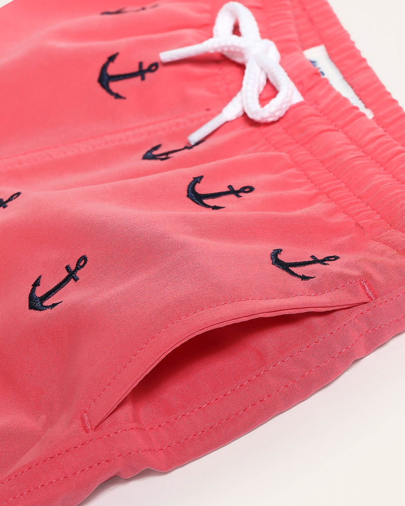 MarineDream Kids Anchors Swim Trunks