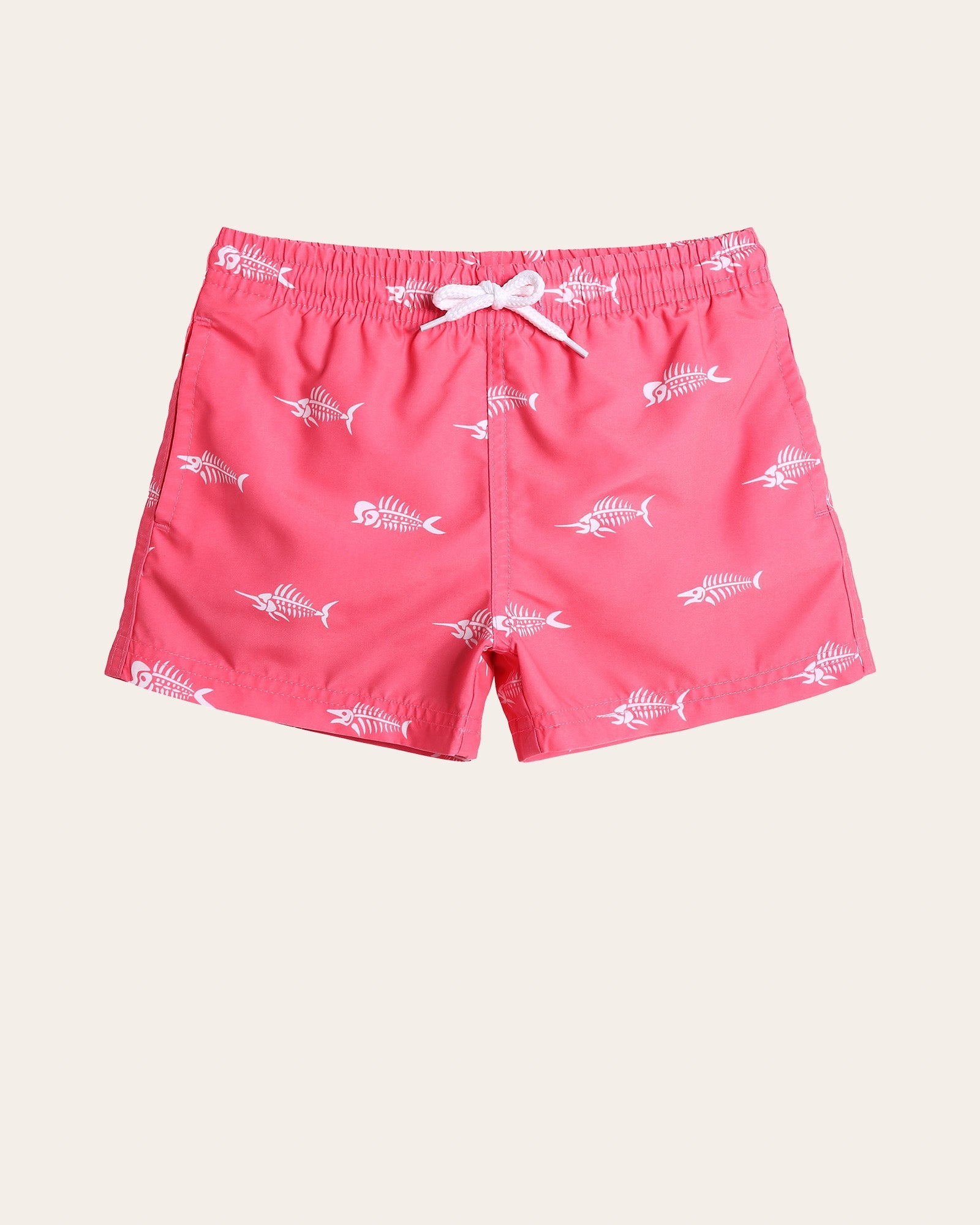 MarineDream Kids Fish Bone Swim Trunks