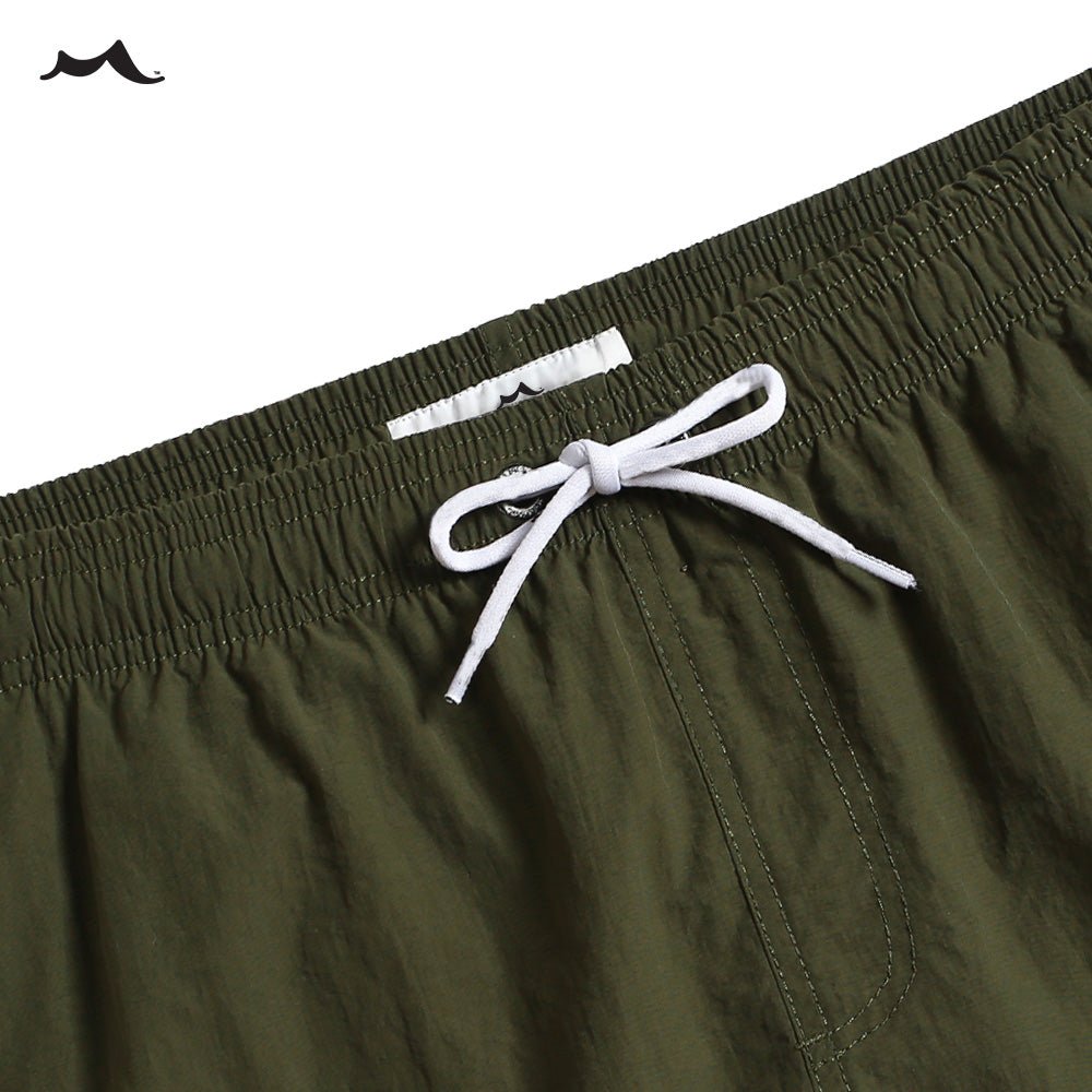 Mens Swim Trunks 4.5" with Mesh Lining Quick Dry Bathing Suits for Men Swimwear