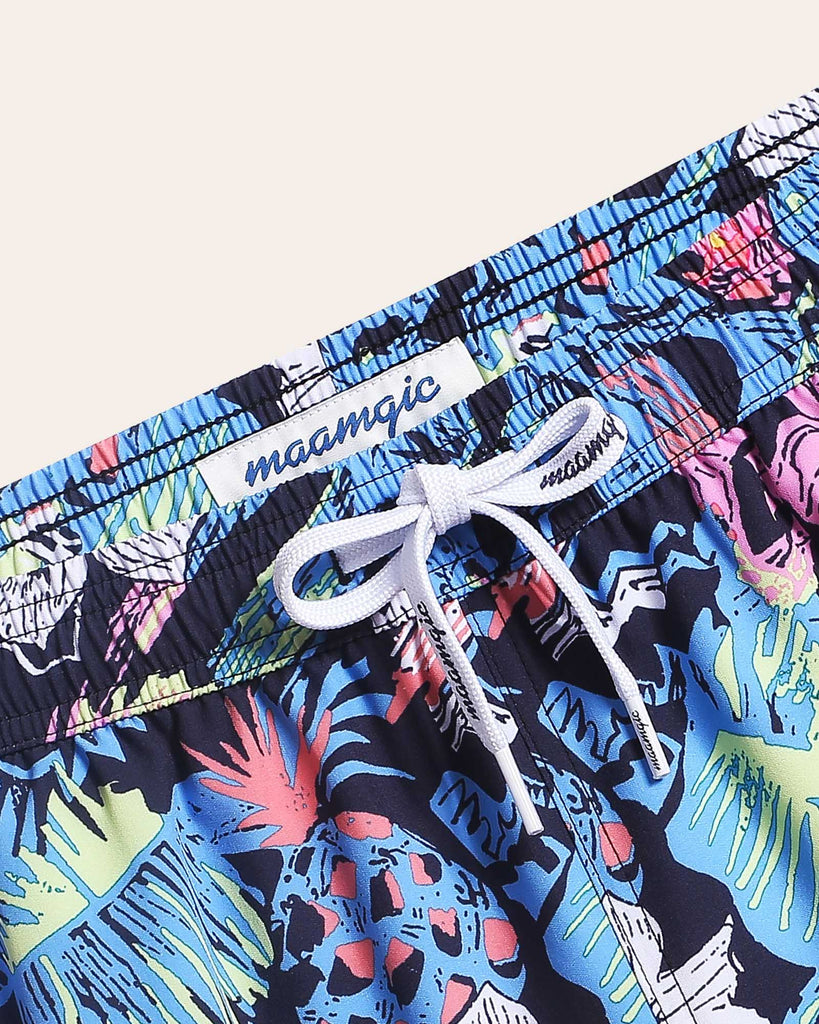 PatternPulse Dreamy Fruits Swim Trunks