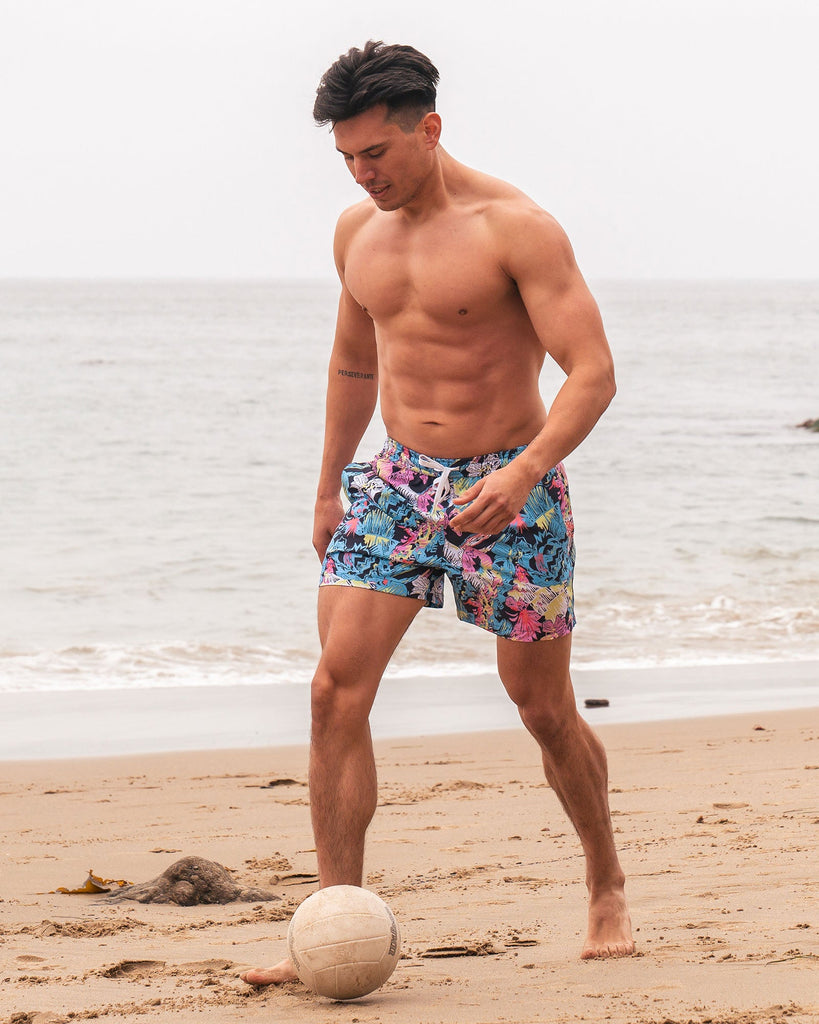 PatternPulse Dreamy Fruits Swim Trunks