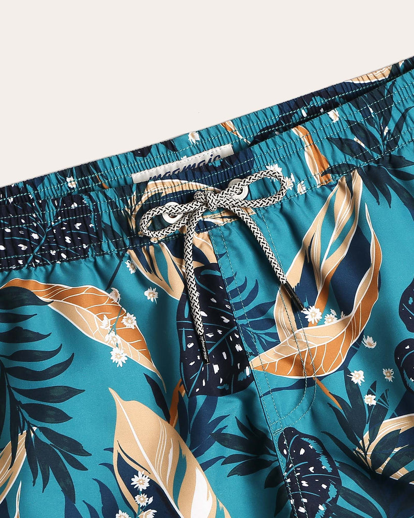 Petalwave Tropical Forest Swim Trunks