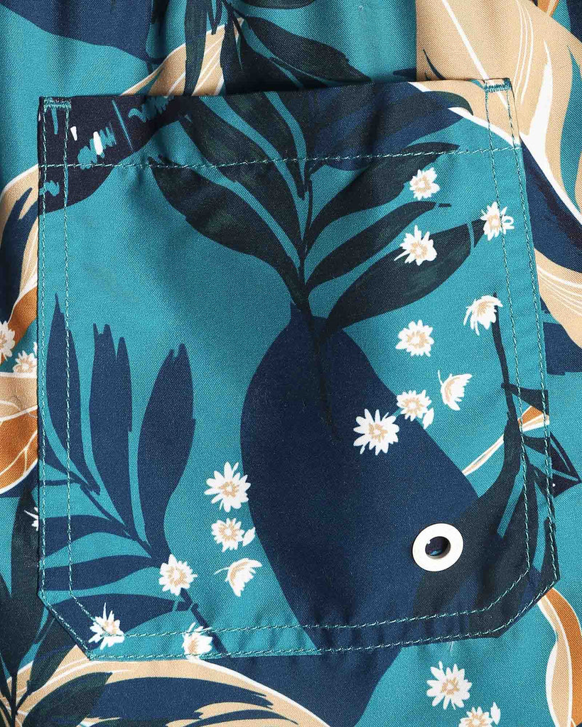 Petalwave Tropical Forest Swim Trunks