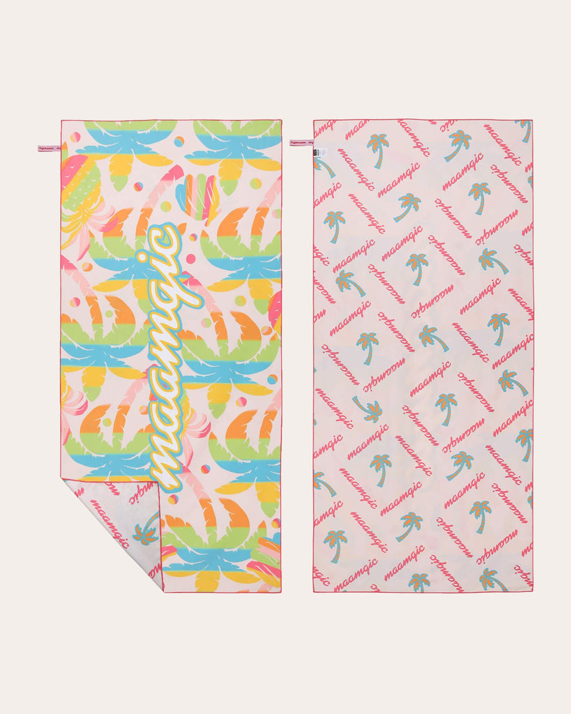 PrintPulse Palm Tree Beach Towel