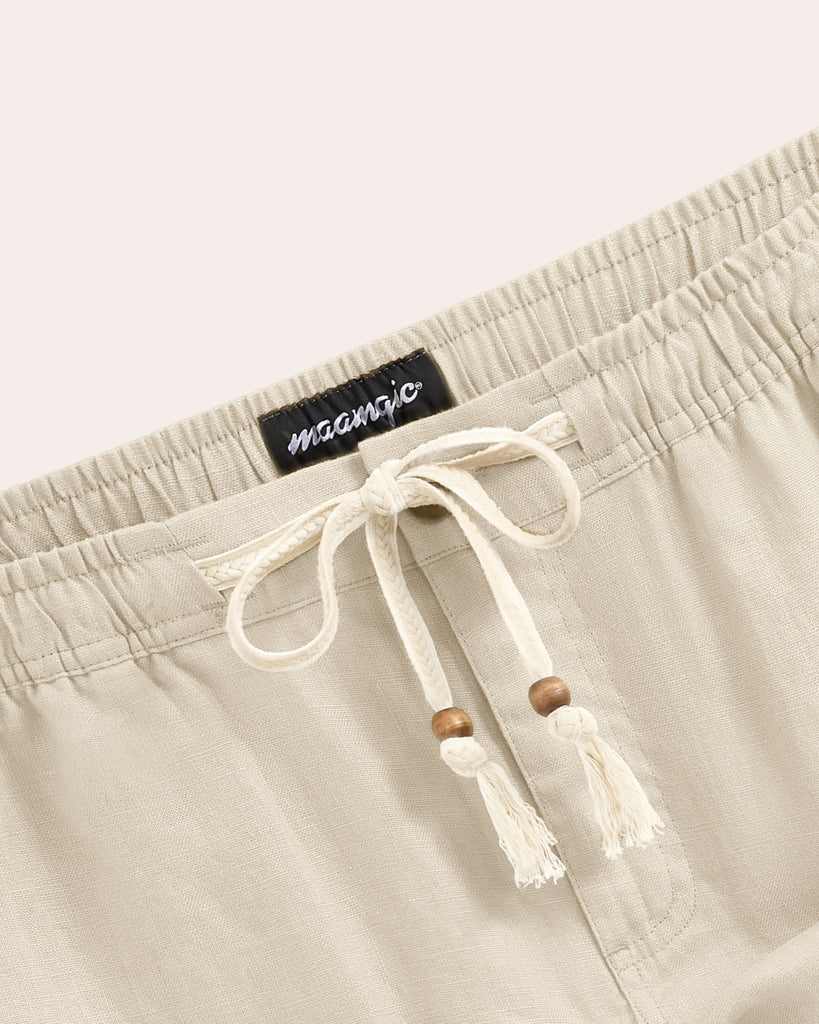 PureLoom 7 Inch Linen Shorts