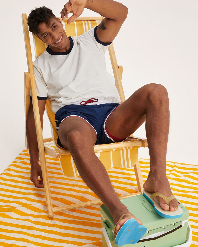 Retro 70s Comfy Swim Trunks