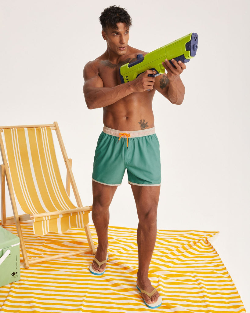 Retro 70s Comfy Swim Trunks