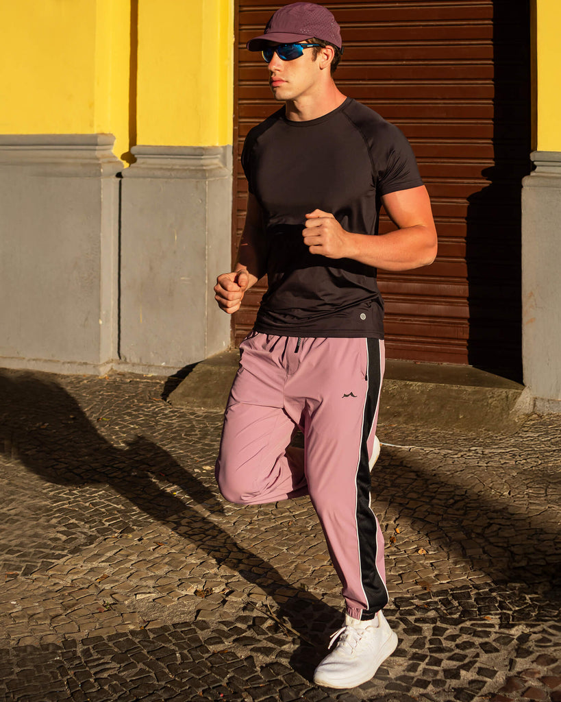 Retro 70s Striped Track Pants