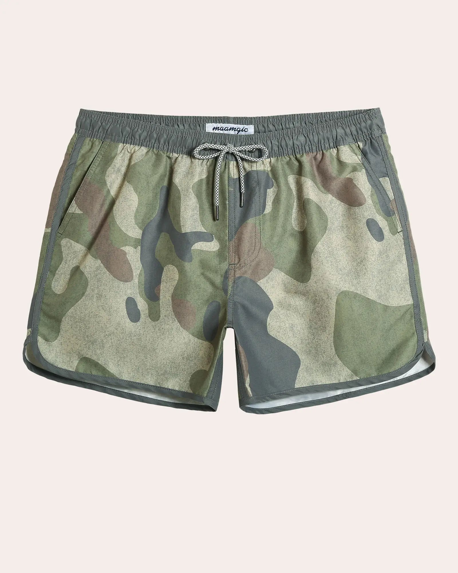 Military style swim trunks