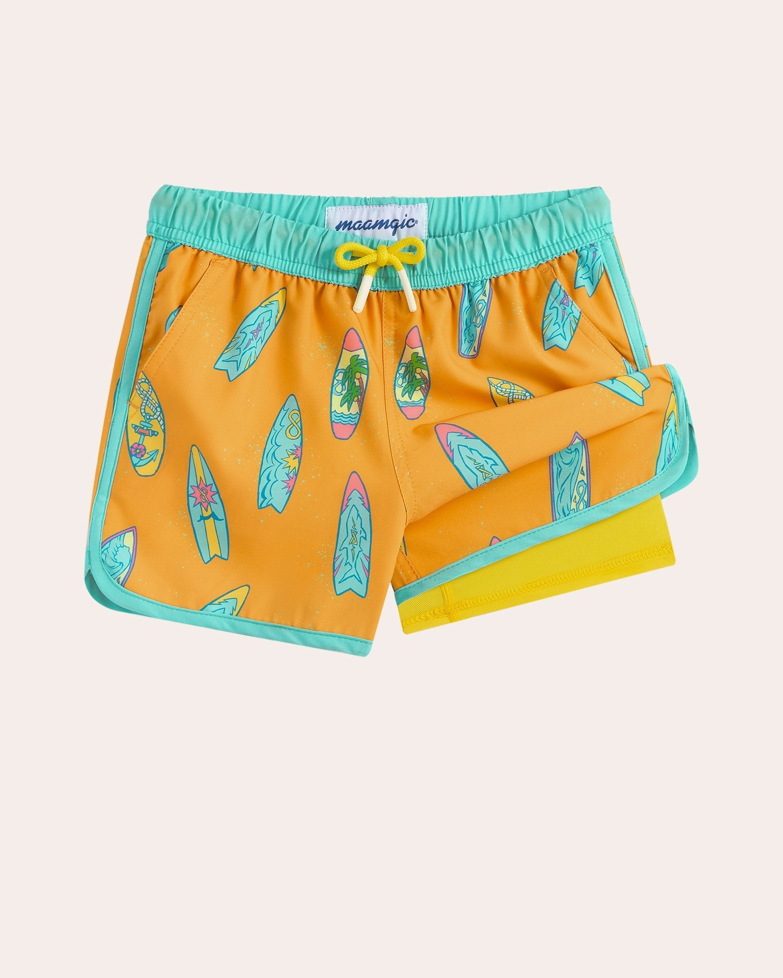 Seaborn Kids Surfboard Swim Trunks
