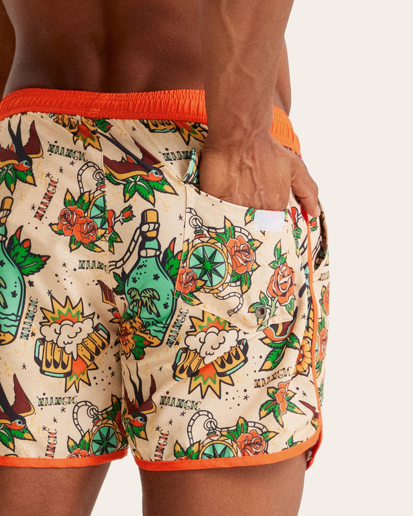 SeaBorn Swallow Homing Swim Trunks