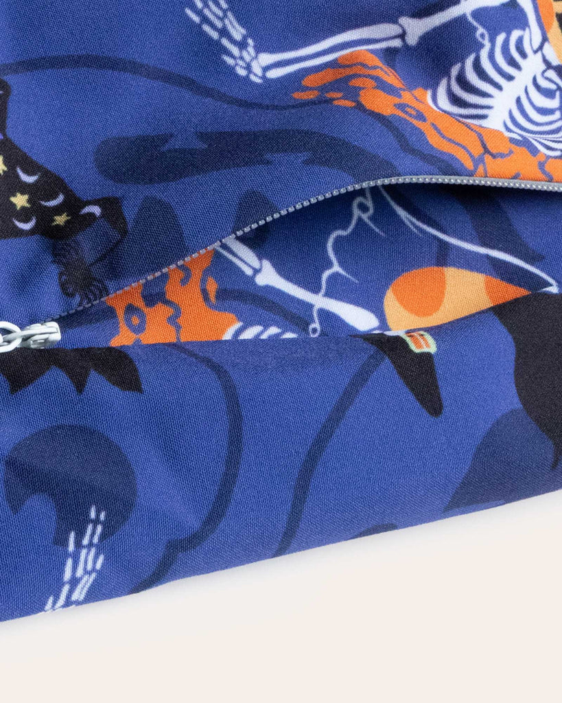 SpookySkull Halloween Party Swim Trunks