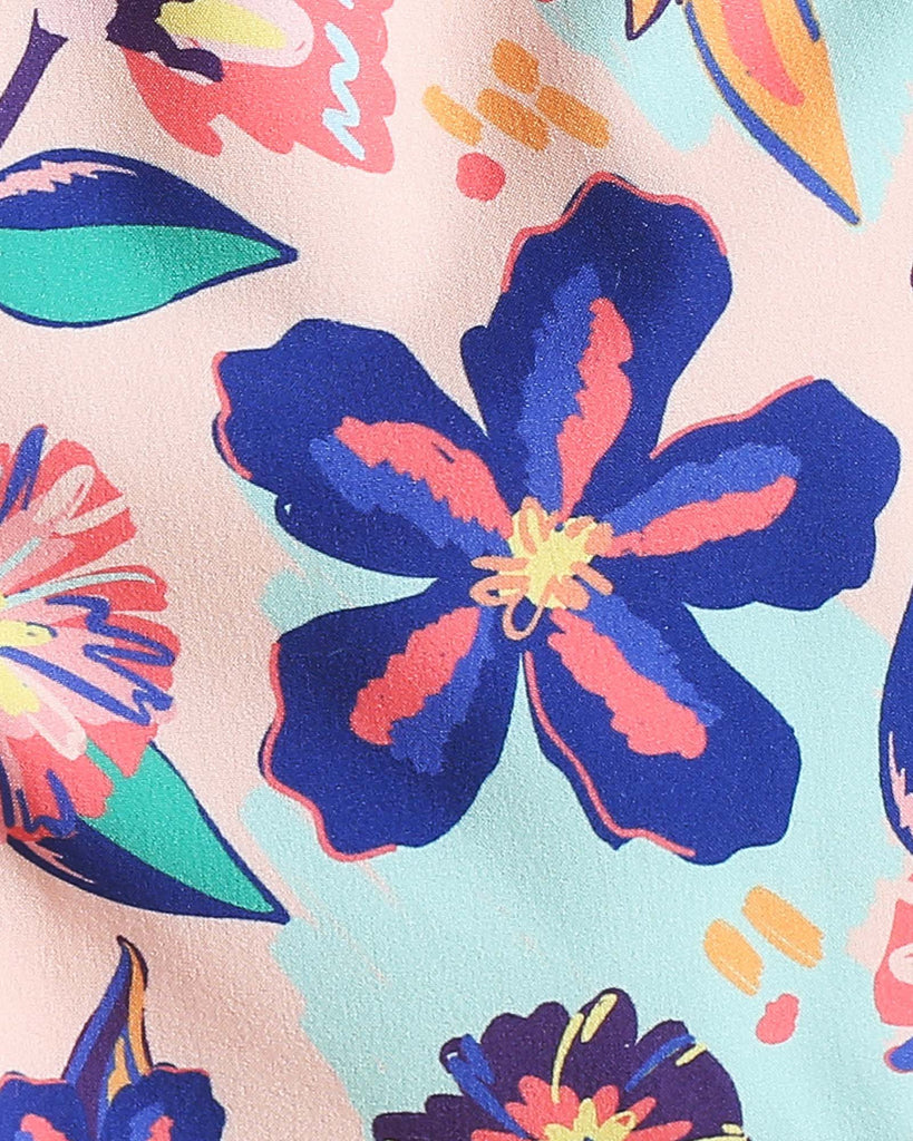 SummerJoy Kids Flowers Swim Trunks