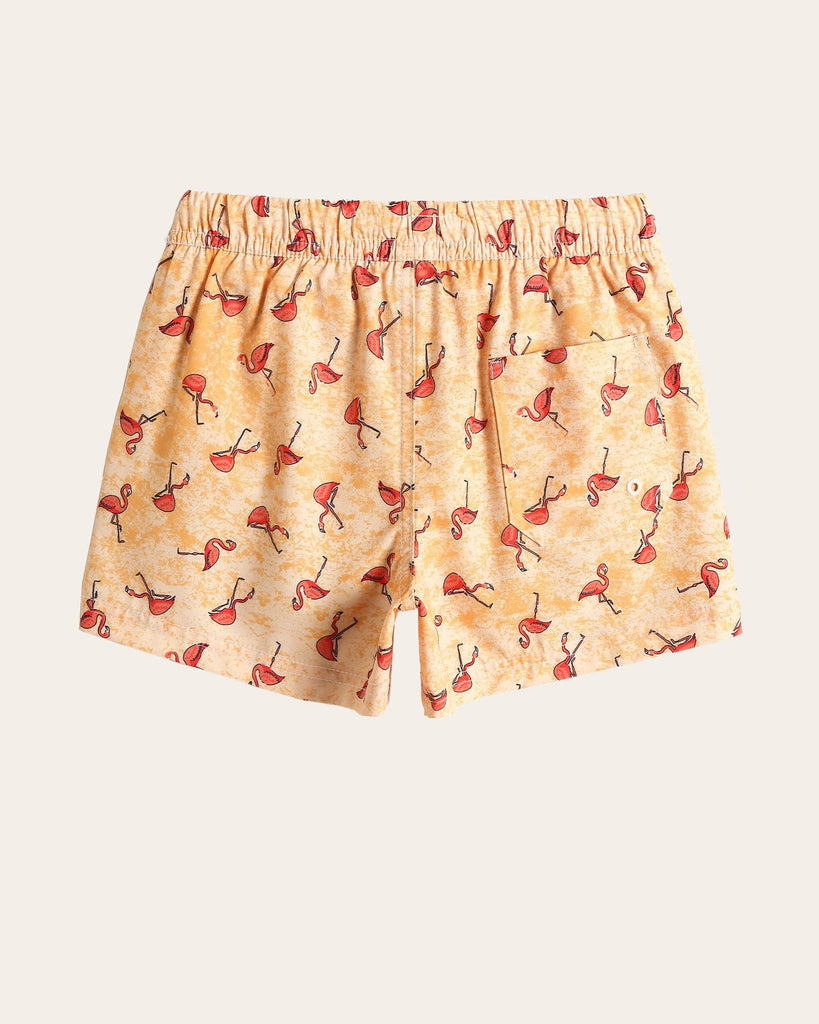 SunSand Kids Flamingo Swim Trunks