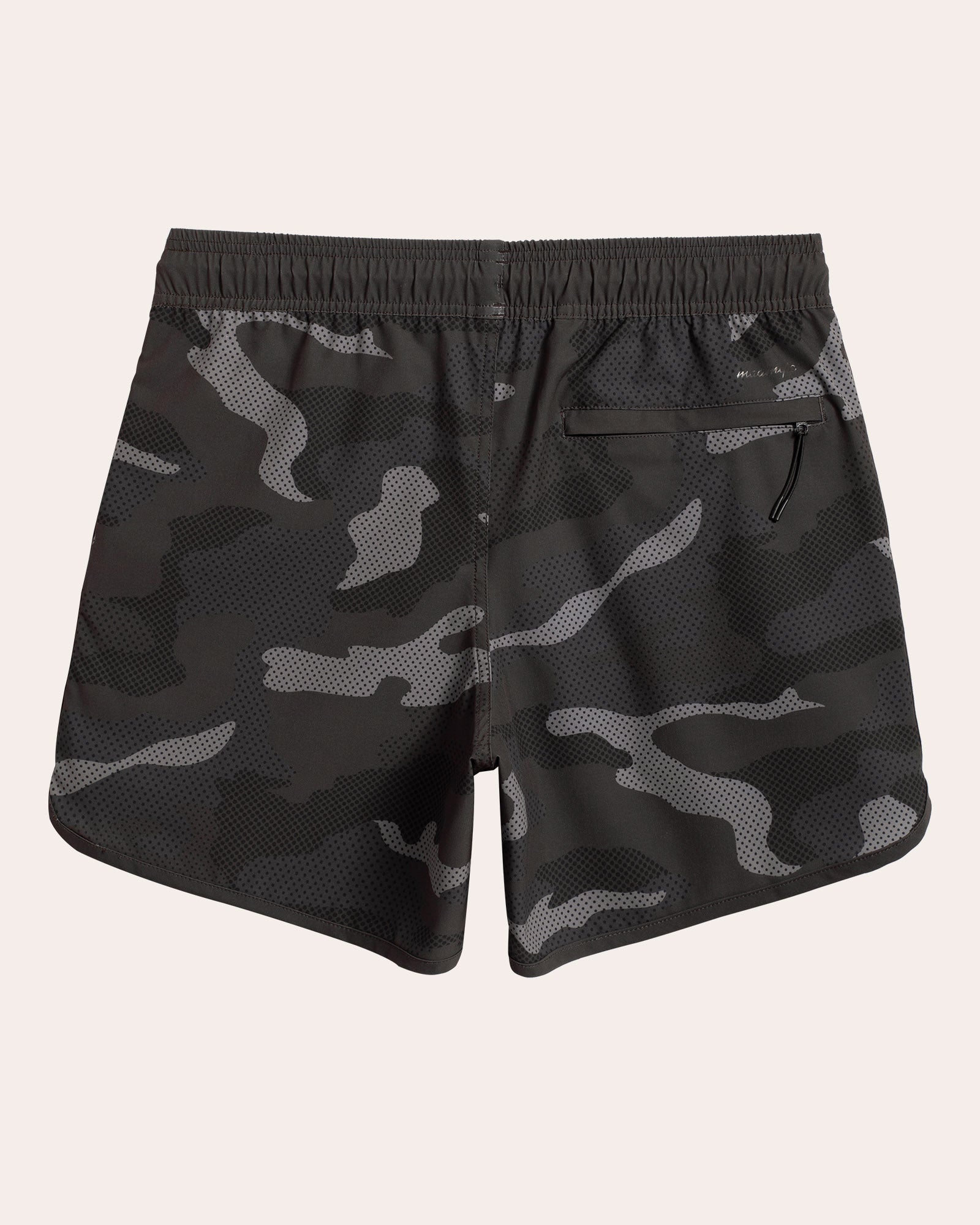 TrekStep Camo Printed Athletic Shorts, Dark Grey | Maamgic