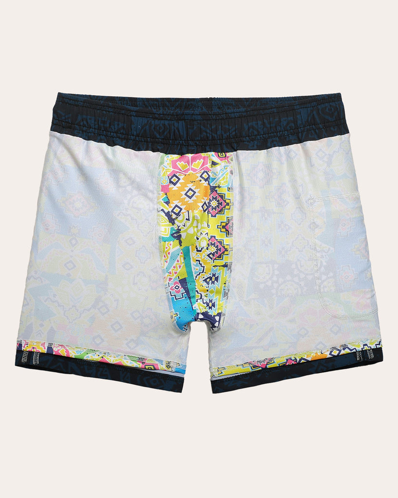 TribalTime Pyramid Geo Swim Trunks