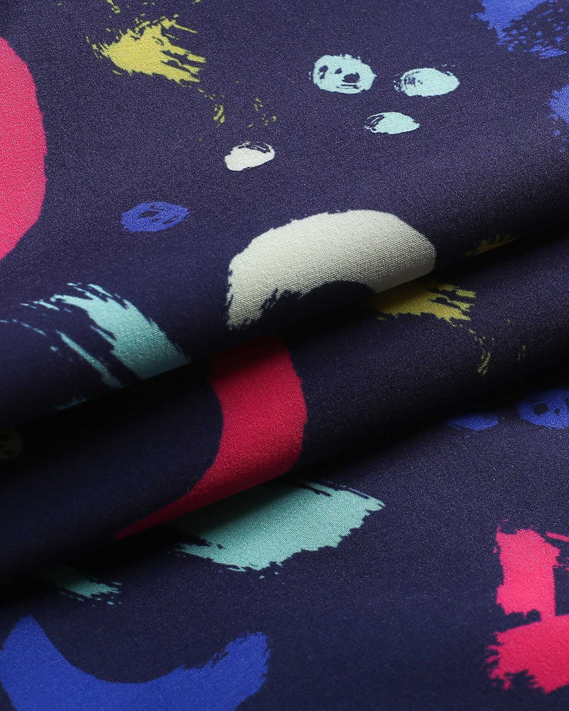 VividGeo Long Lined Gym Shorts