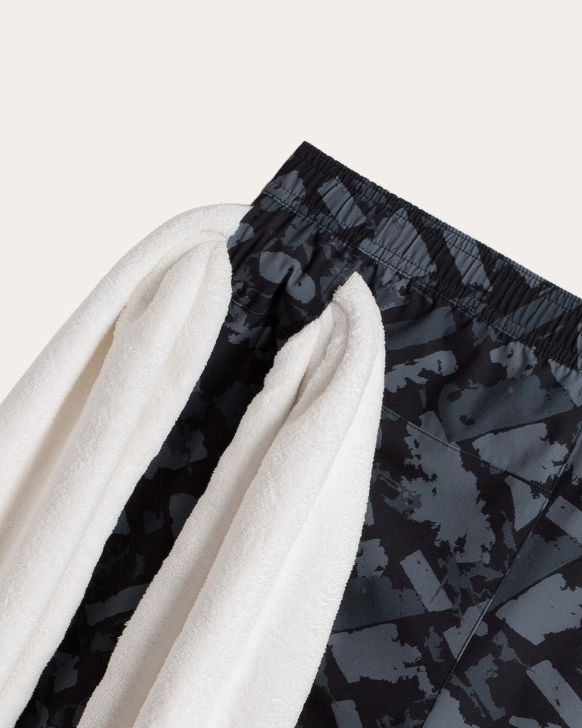 VividGeo Long Lined Gym Shorts