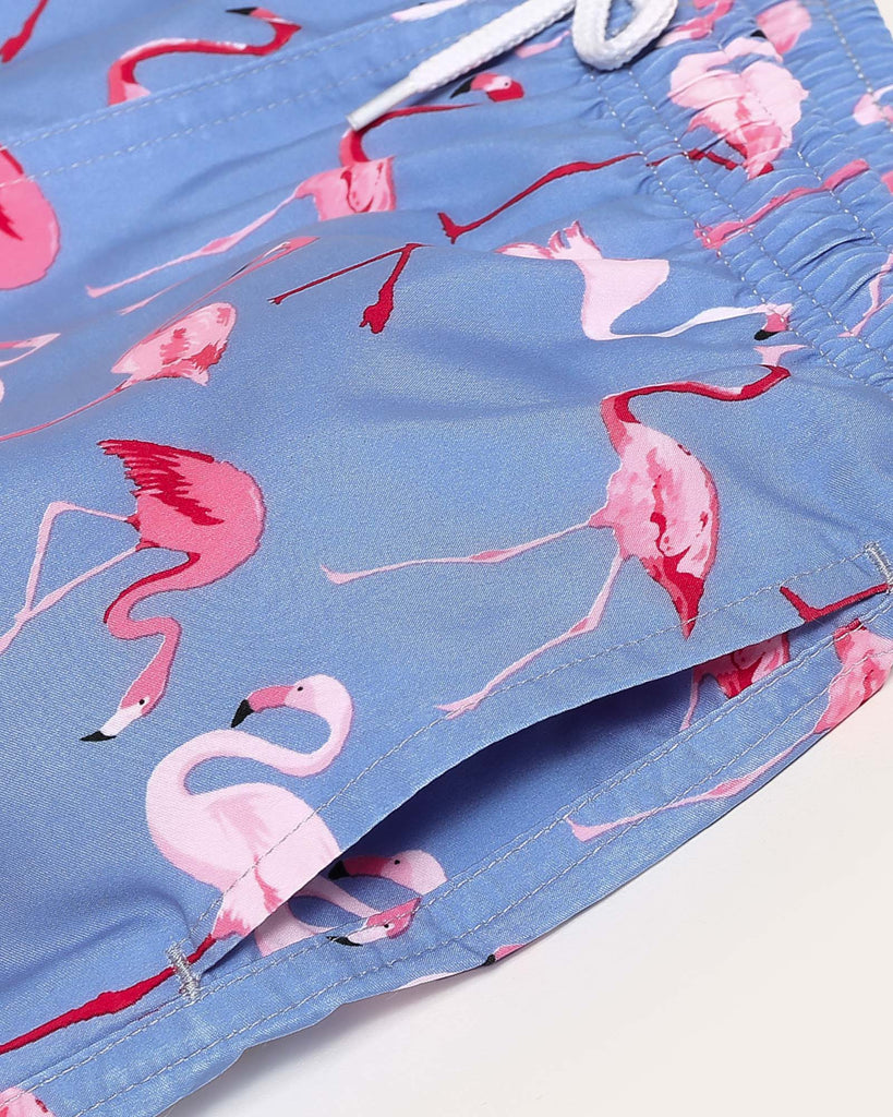 WildWave Kids Flamingo Swim Trunks