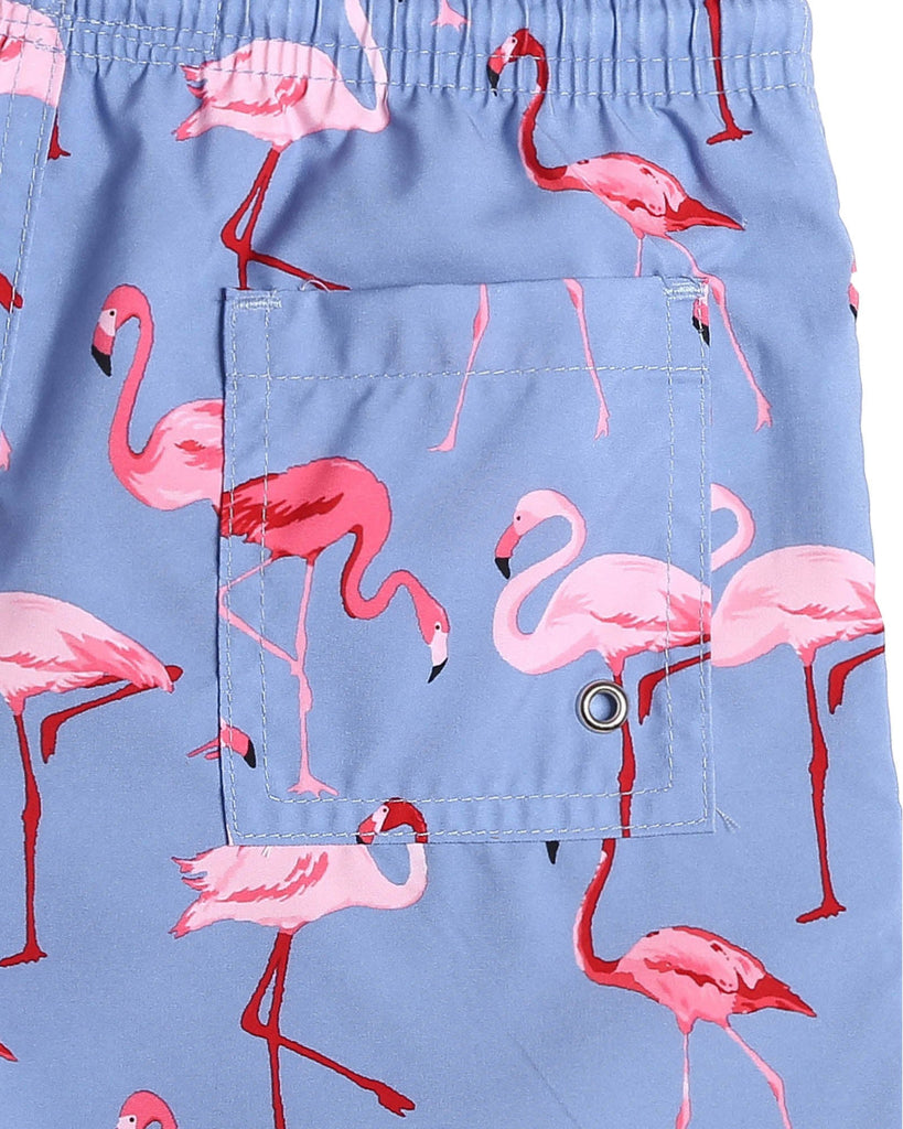 WildWave Kids Flamingo Swim Trunks