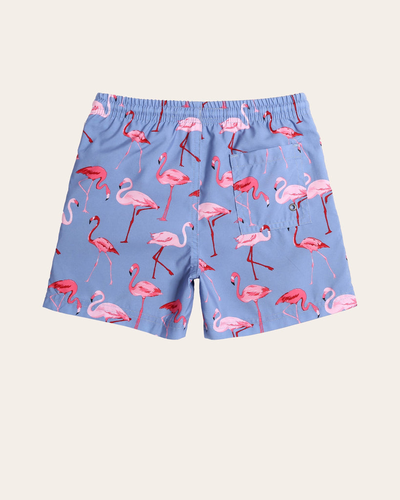 WildWave Kids Flamingo Swim Trunks