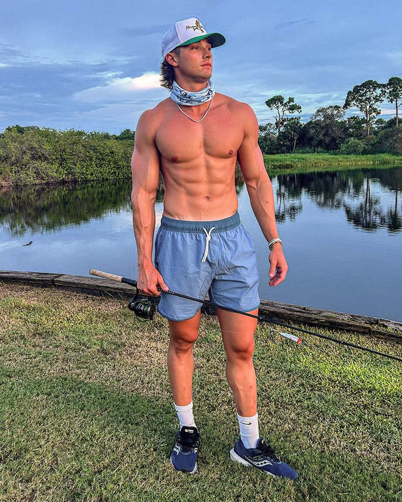 ZingPower Solid Color Athletic Shorts