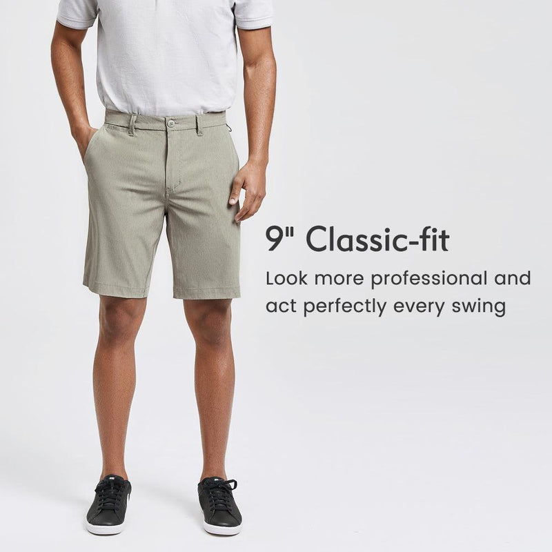 Men's 9 Inseam Slim-fit Golf Shorts – maamgic