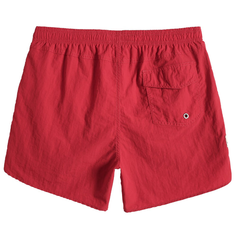 4.5 Inch Short Swim Trunks Slim Fit - Bright Red