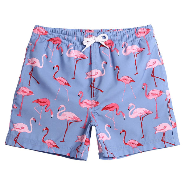 Boys Flamingo Swim Trunks